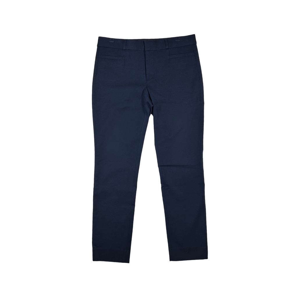 Banana Republic Sloan Solids Navy Blue Dress Pants Size 4 Professional Trousers